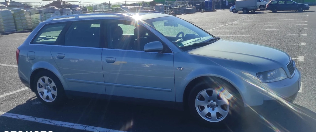 Audi A4 cena 13499 przebieg: 294583, rok produkcji 2002 z Lubień Kujawski małe 742